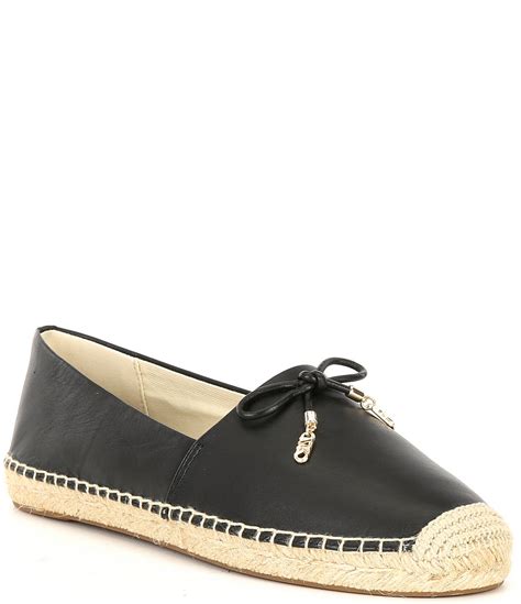 michael kors leather espadrille flats